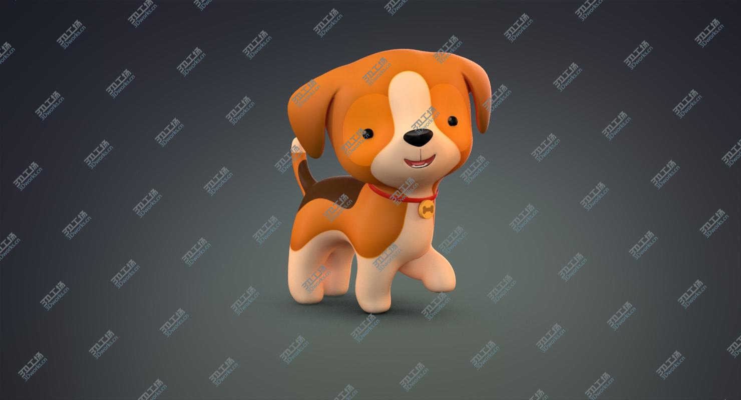 images/goods_img/2021040164/3D model Cute Cartoon Cat Dog Pack Collection/4.jpg